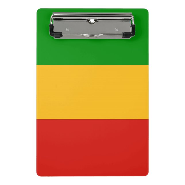 Mini Porte-bloc COULEURS RASTAFARI + vos idées (Devant)