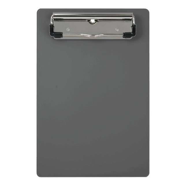 Mini Porte-bloc Créez Votre Propre Conception Personnalisée Gris F (Devant)