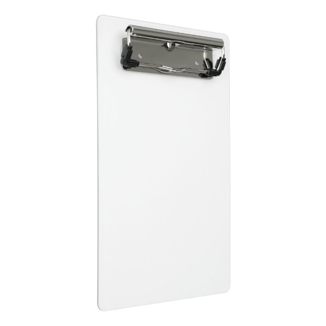 Mini Porte-bloc Créez votre propre personnalisation Solide Blanc (Incliné)
