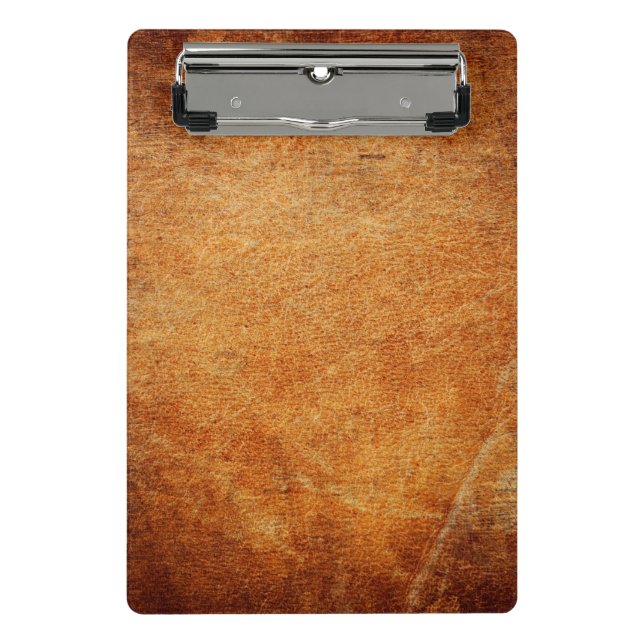 Mini Porte-bloc Cuir vintage Brown (Devant)