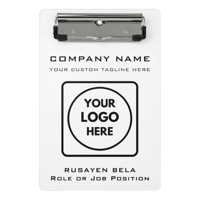 Mini Porte-bloc Custom Company Logo Mini Pro clipboard (Devant)