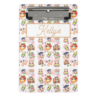 Mini Porte-bloc Cute Anime School Personalize Name