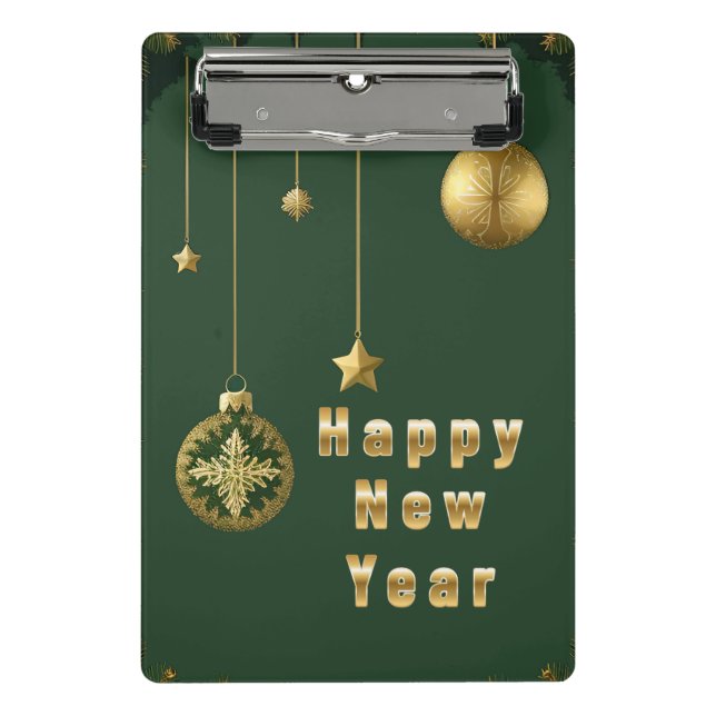Mini Porte-bloc Décorations de fêtes de fin d'année (Devant)