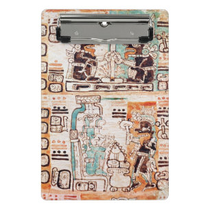 Mini Porte-bloc Détail d'un codex maya