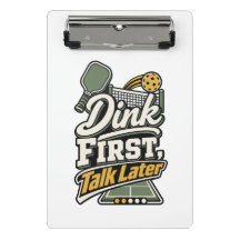 Dink d'abord, parler plus tard | Cahier de cadeau 