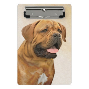 Mini Porte-bloc Dogue de Bordeaux Peinture - Cute Original Chien A