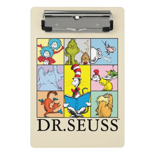 Mini Porte-bloc Dr. Seuss | Histoires Graphiques (Devant)
