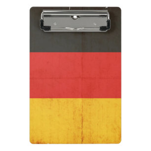 Mini Porte-bloc Drapeau grunge de l'Allemagne