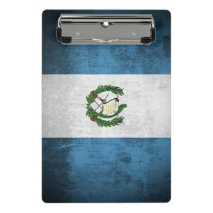 Mini Porte-bloc Drapeau grunge du Guatemala
