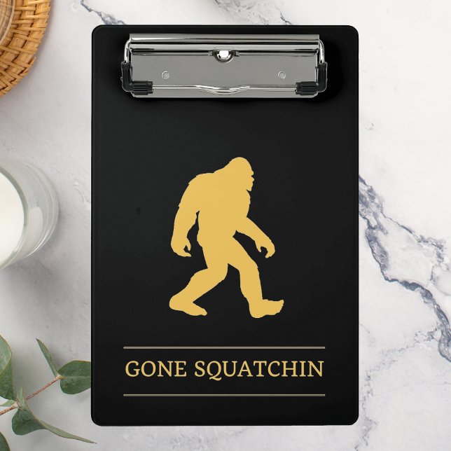 Mini Porte-bloc Drôle de Big Foot Parti en Squatchin Sasquatch (Créateur téléchargé)