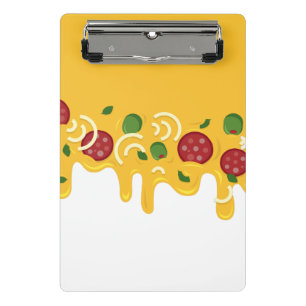 Mini Porte-bloc Drôle Pizza au Fromage Rétro Coulant Keto Fête