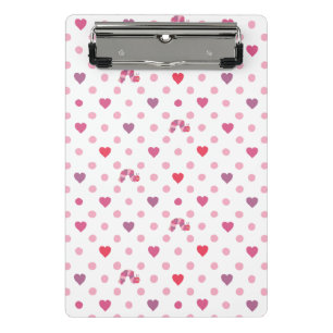 Mini Porte-bloc Eric Carle   Valentine Heart Polka Dot Motif