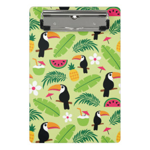 Mini Porte-bloc Été tropical du Toucan