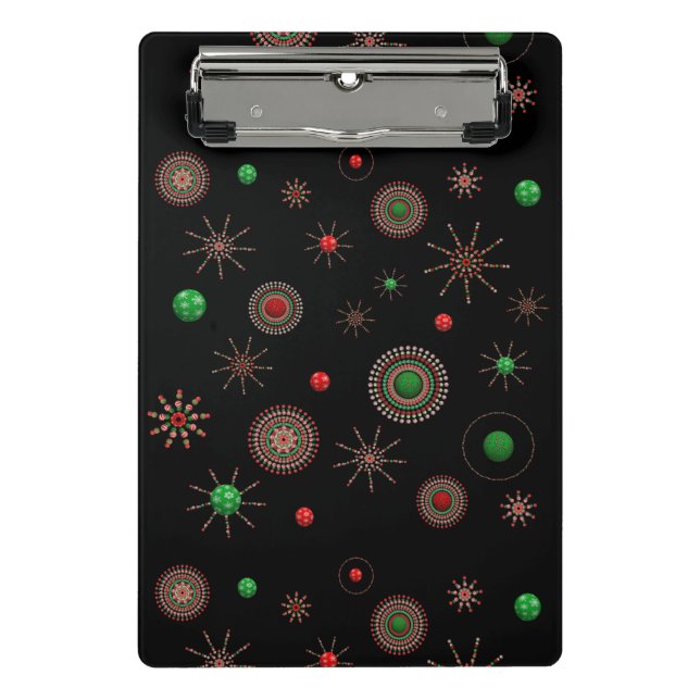 Mini Porte-bloc Étoile de Noël éclatante (Devant)