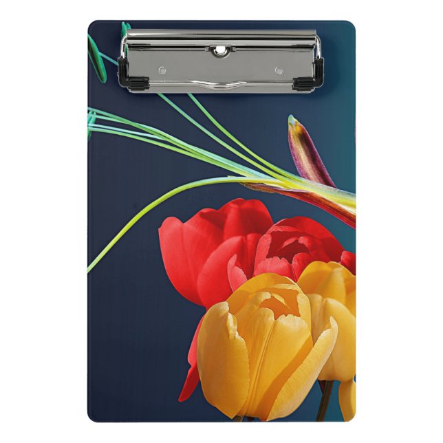 Mini Porte-bloc Fleurs de rose-17250 (Devant)