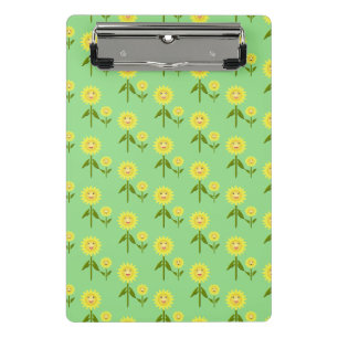Mini Porte-bloc Fleurs de soleil de la fête des mères à motifs