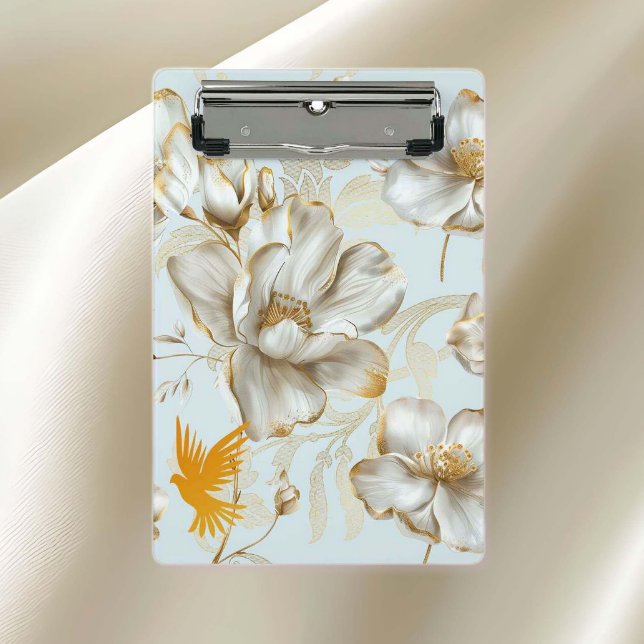 Mini Porte-bloc Fleurs et colombes (Créateur téléchargé)