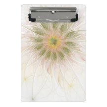 Fleurs imaginaires fractales douces et tendres