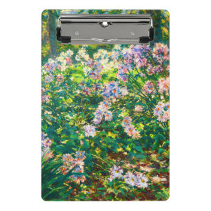 Mini Porte-bloc Fleurs jolies vintages Illustration Fleurs blanche