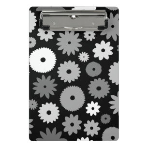 Mini Porte-bloc Fleurs monochromes grand motif