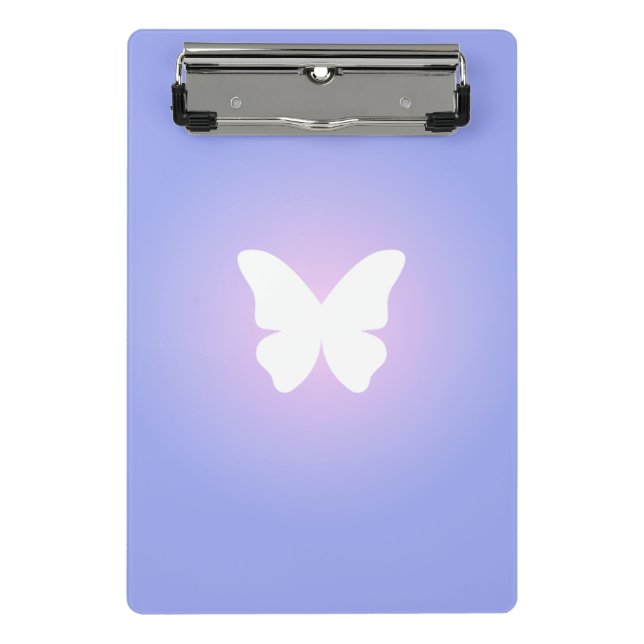 Mini Porte-bloc Flux papillon éthéré (Devant)