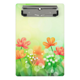 Mini Porte-bloc Fond de printemps flou réaliste-52374