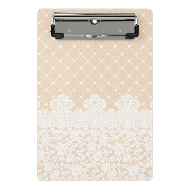 Mini Porte-bloc Frontière de dentelle (Devant)