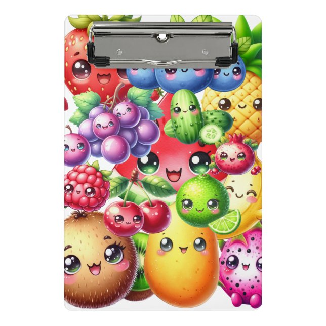 Mini Porte-bloc Fruit heureux (Devant)