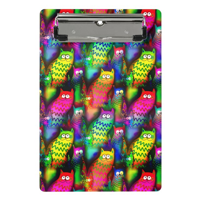 Mini Porte-bloc Funny Cats Motif-54578 (Devant)