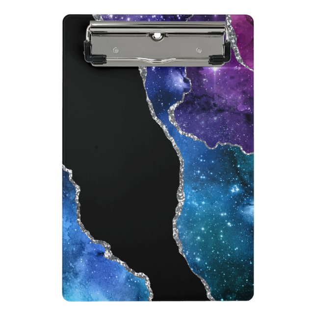 Mini Porte-bloc Galaxy Agate Série Design 9  (Devant)