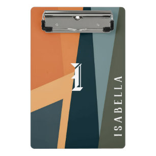 Mini Porte-bloc Géométrique Abstrait Minimaliste Personnalisable