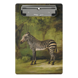 Mini Porte-bloc George Stubbs un zèbre, 1763 (huile sur la