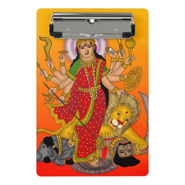 Mini Porte-bloc Goddess Durga Clipboard (Devant)