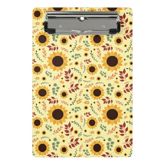 Mini Porte-bloc Golden Hour Sunflower | Mini (Devant)