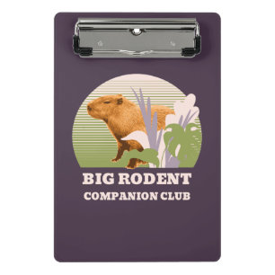Mini Porte-bloc Grand Club de Compagnons Rongeurs Capybara