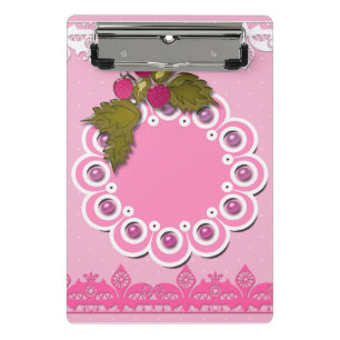 Mini Porte-bloc Grattage rose