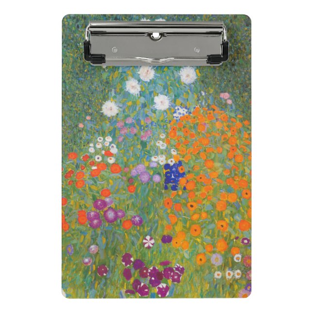Mini Porte-bloc Gustav Klimt Fleur Jardin Cottage Nature (Devant)