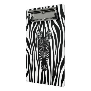 Mini Porte-bloc Héros Zebra sur Zebra Print