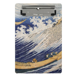 Mini Porte-bloc Hokusai Ocean Waves Sea Boats
