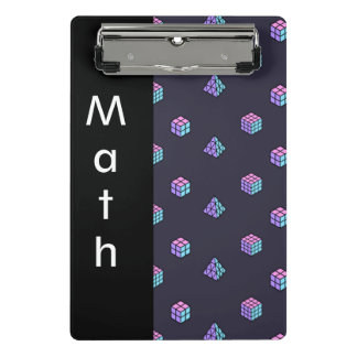 Mini Porte-bloc Illusion de cube géométrique modifiable - Texte
