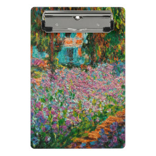 Mini Porte-bloc Irises Monet Garden Fleurs Giverny