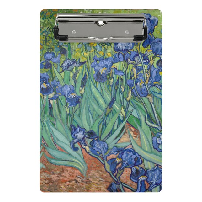 Mini Porte-bloc Irises par Van Gogh (Devant)