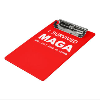 Mini Porte-bloc J'ai survécu à MAGA