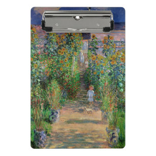 Mini Porte-bloc Jardin de Monet Vetheuil Impressionim Peinture de