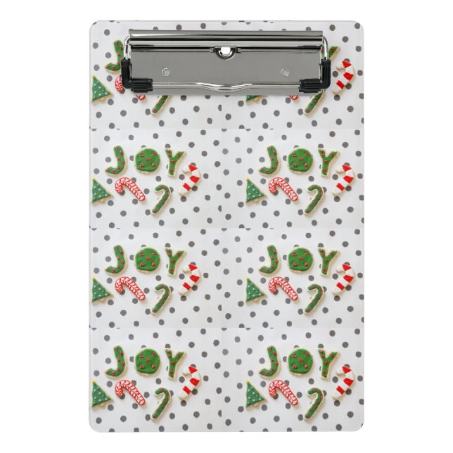 Mini Porte-bloc Joy Christmas cookies (Devant)