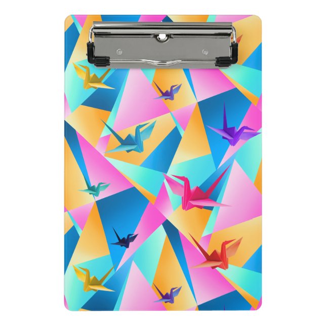 Mini Porte-bloc Kaleidoscope d'origami (Devant)