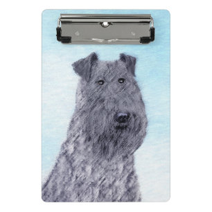 Mini Porte-bloc Kerry Blue Terrier peinture mignonne Chien d'origi