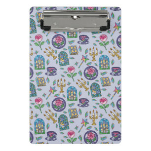 Mini Porte-bloc La Belle et la Bête Book Girl
