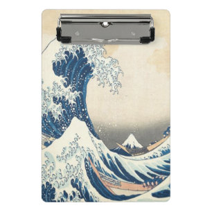 Mini Porte-bloc La Grande vague au large de Kanagawa Ukiyo-e Japon