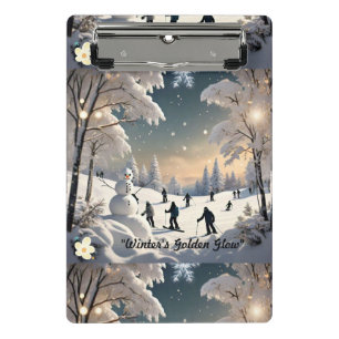 Mini Porte-bloc "La nuit silencieuse de l'hiver"